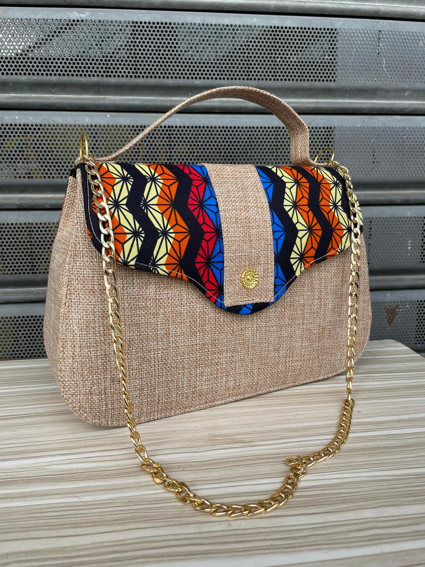 Sac Cabas Fleurs Bleues